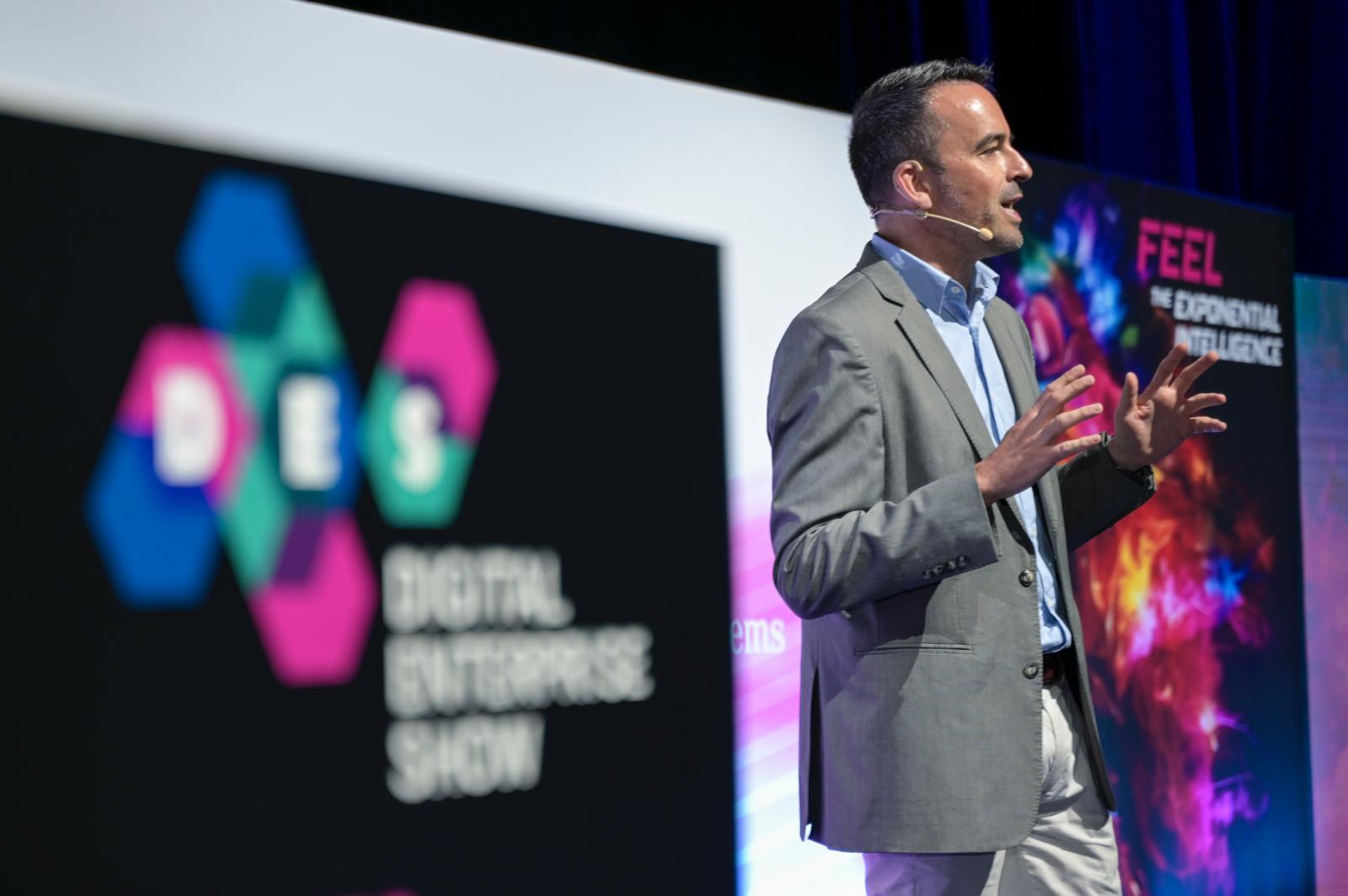 Manuel Olmedo, en el Digital Enterprise Show 2024