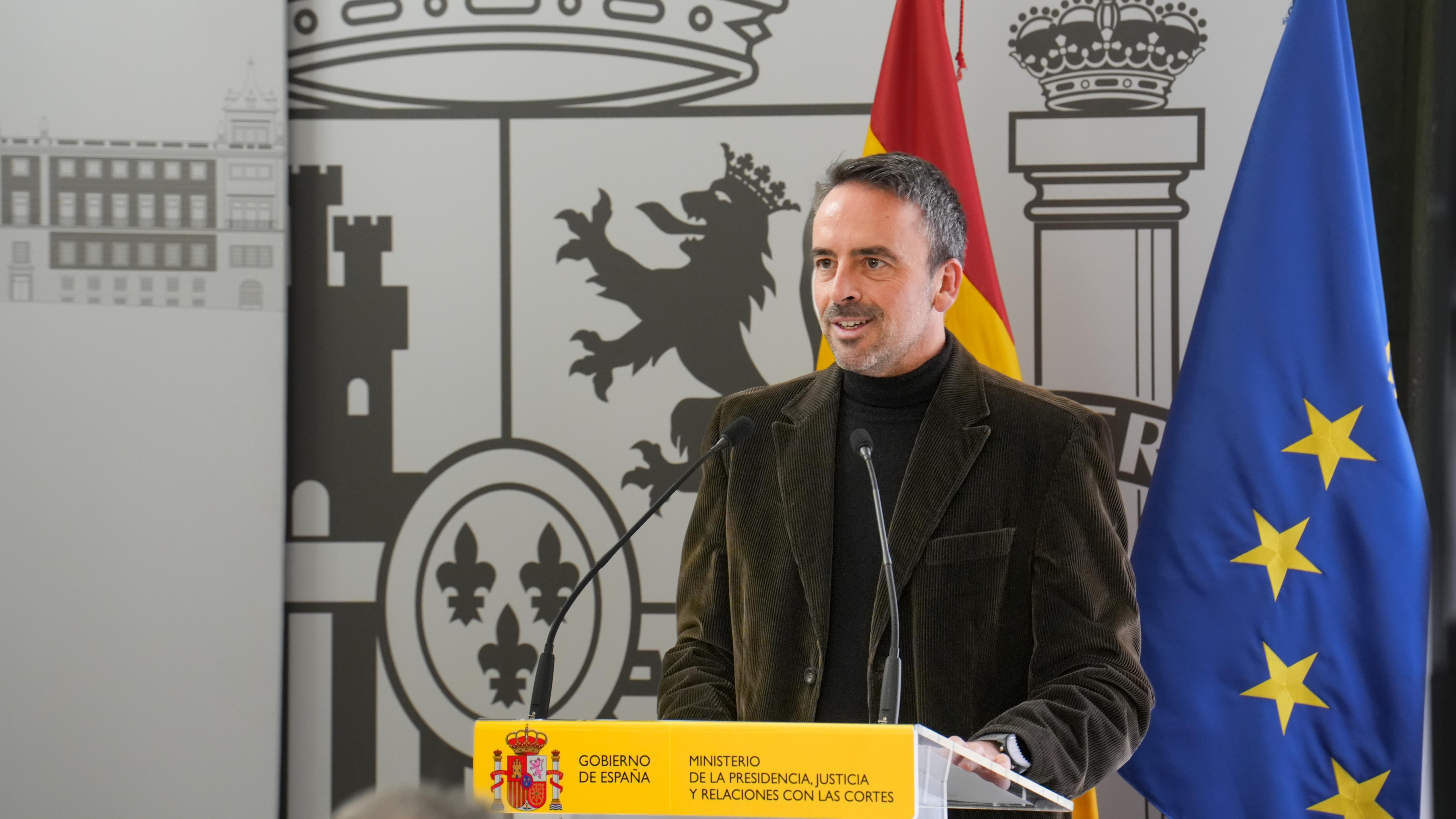 Olmedo durante las VI Jornadas de Justicia e Igualdad