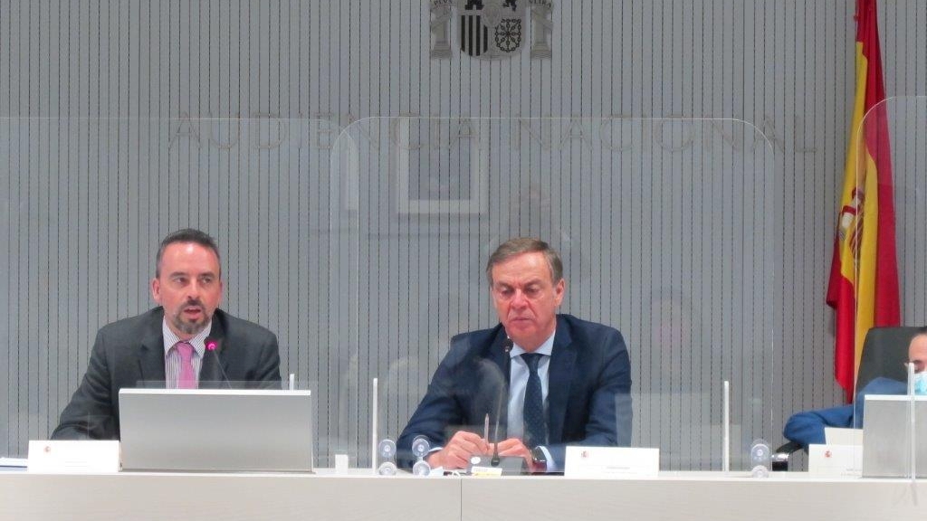 Manuel Olmedo en la Audiencia Nacional 