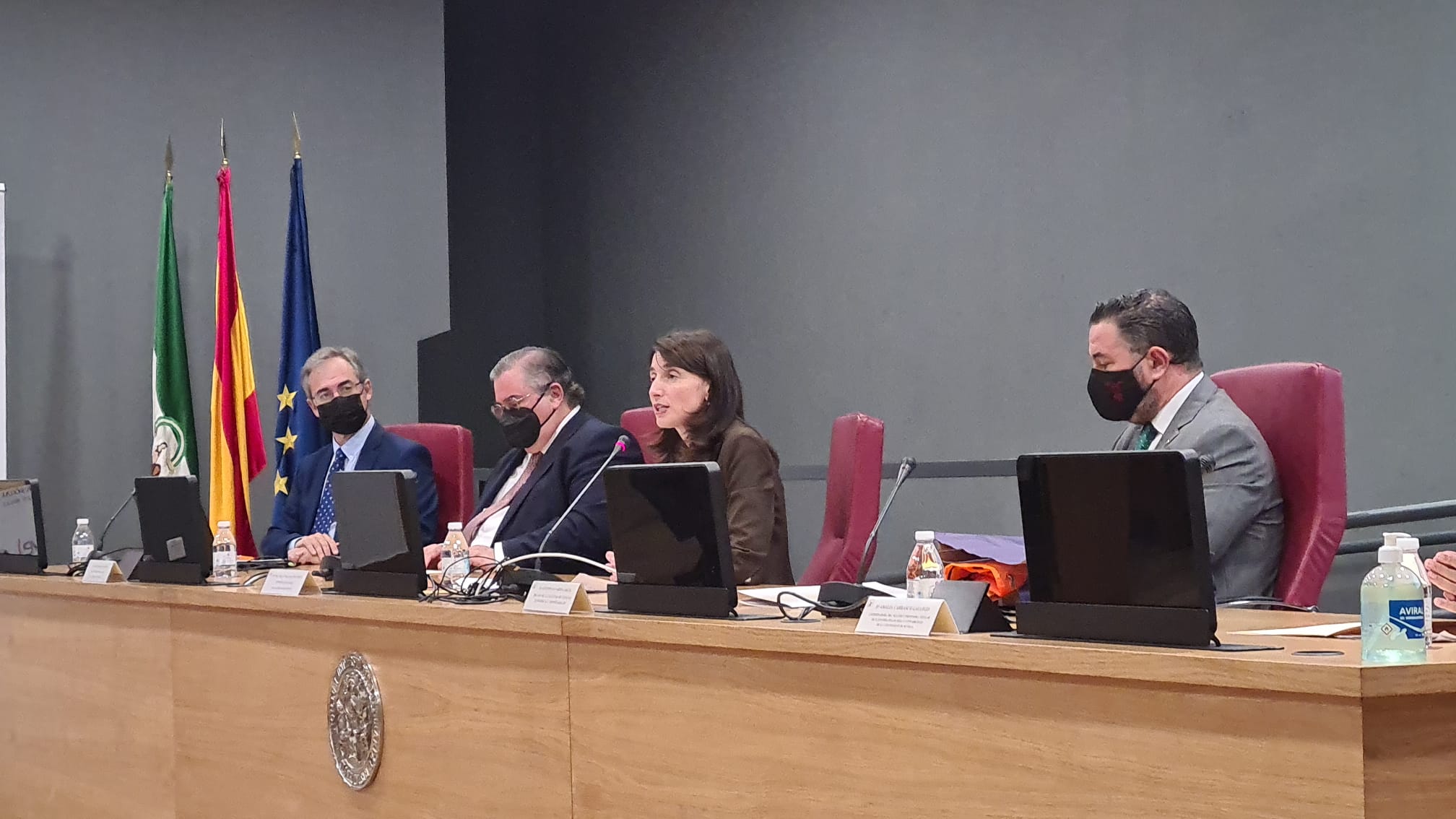 Pilar Llop, en la clausura y apertura del Máster de Auditoría y Contabilidad Superior de la Universidad de Sevilla