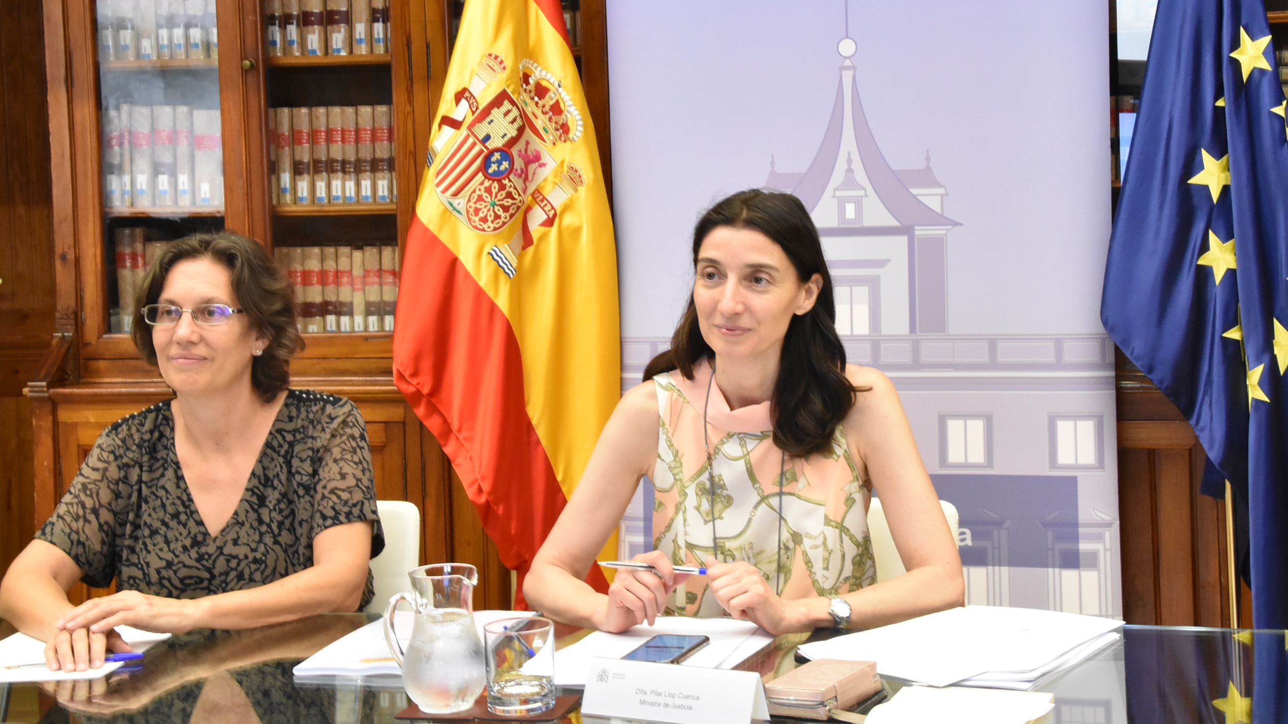 Pilar Llop participa en la COMJIB