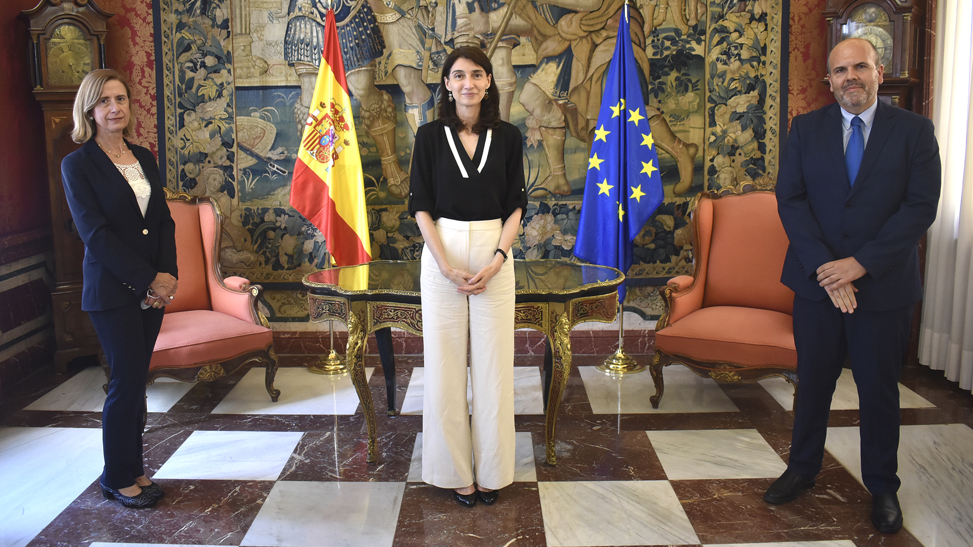 Pilar Llop se reúne con la Asociación de Juezas y Jueces para la Democracia