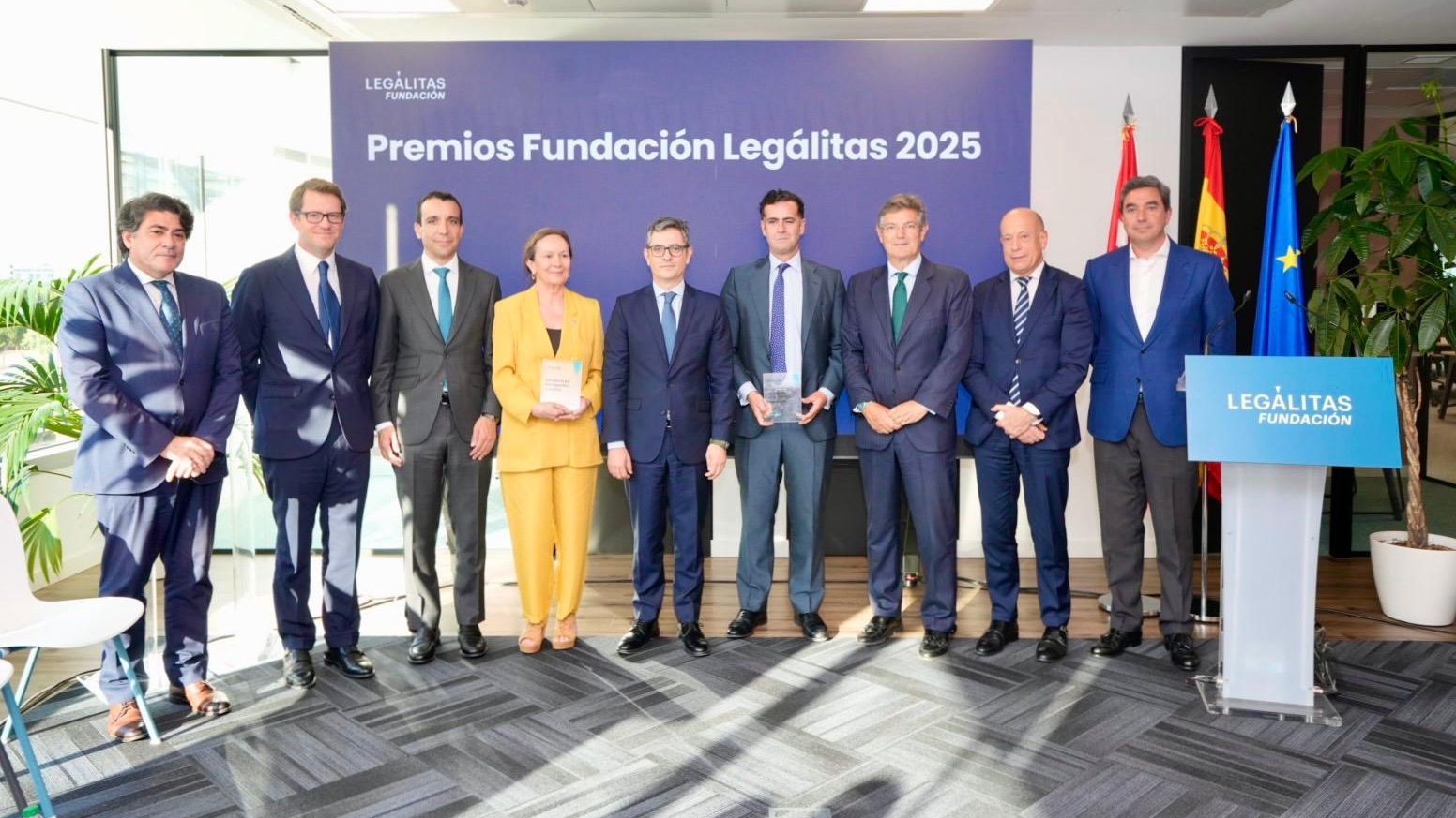 Bolaños en los Premios Fundación Legálitas 2025