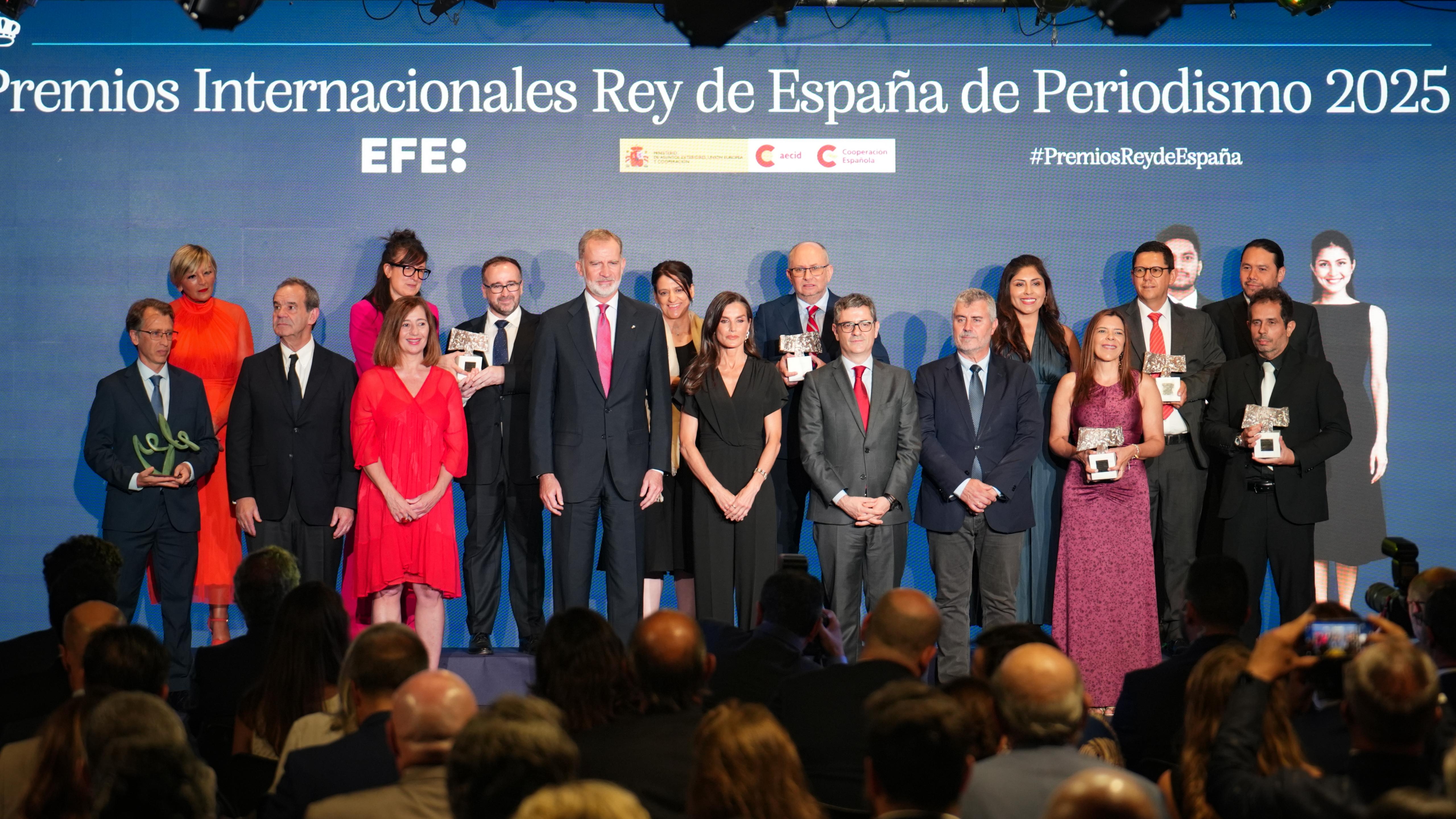 Entrega de los premios internacionales Rey de España de Periodismo 2025  