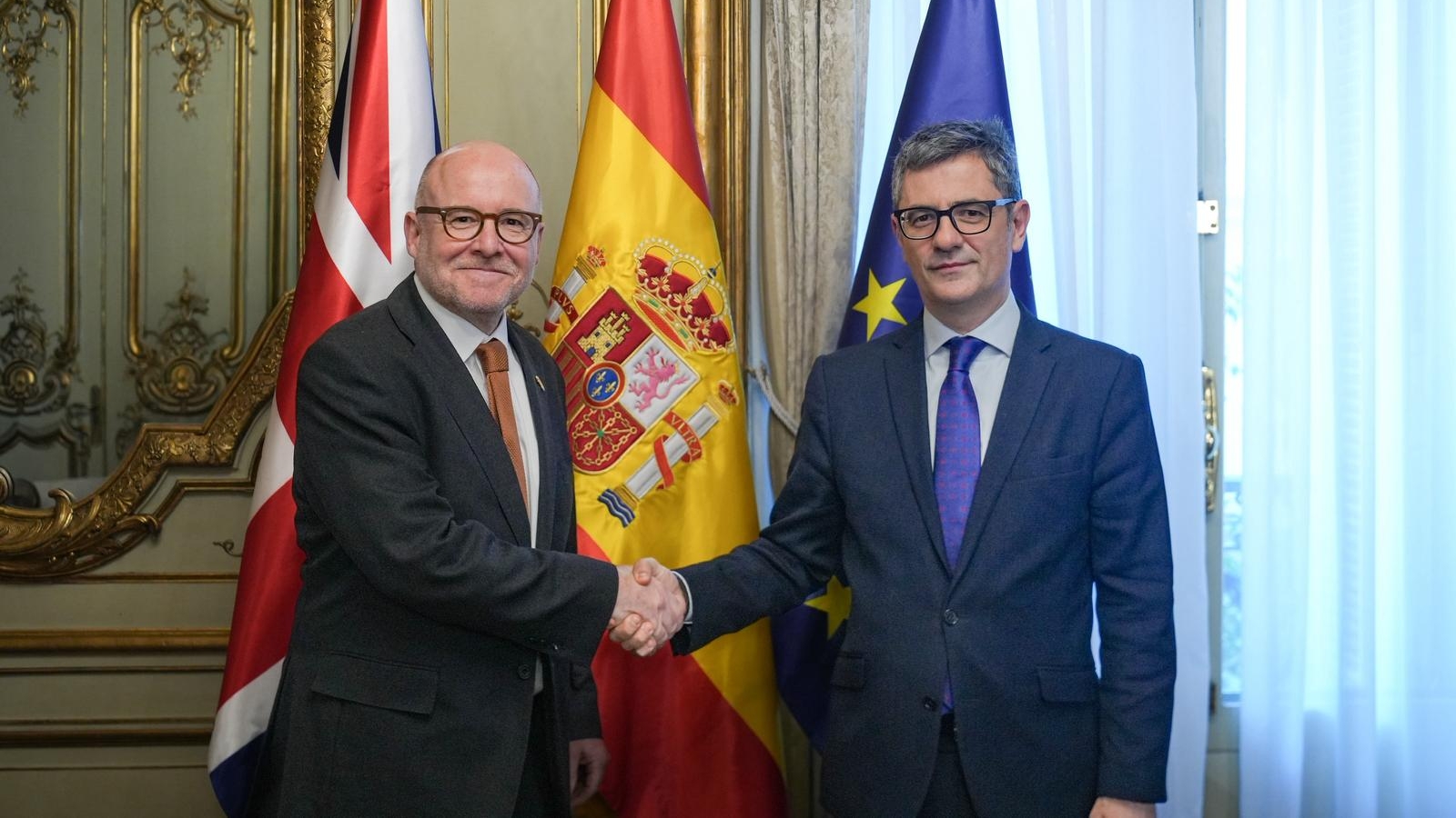 Bolaños se reúne con el 'Attorney General' de Inglaterra y Gales