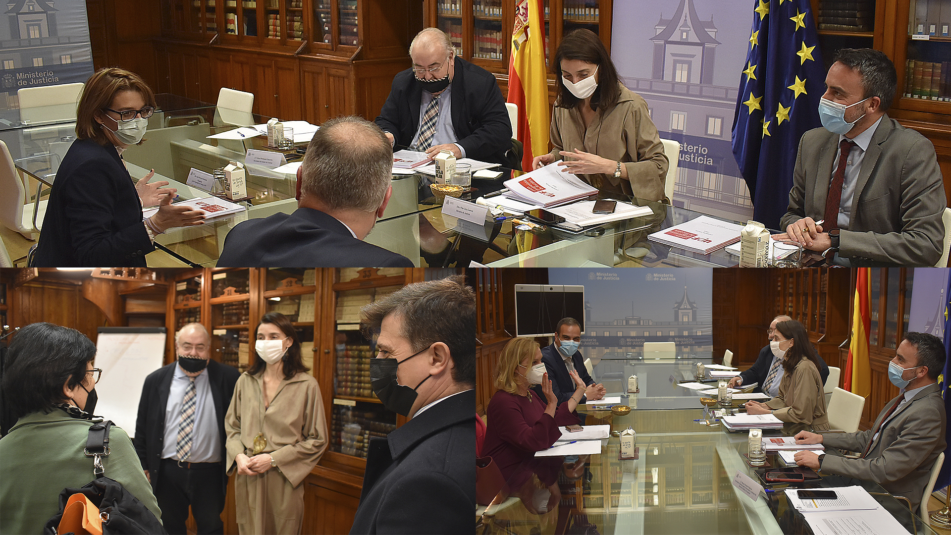 Reuniones con asociaciones de fiscales