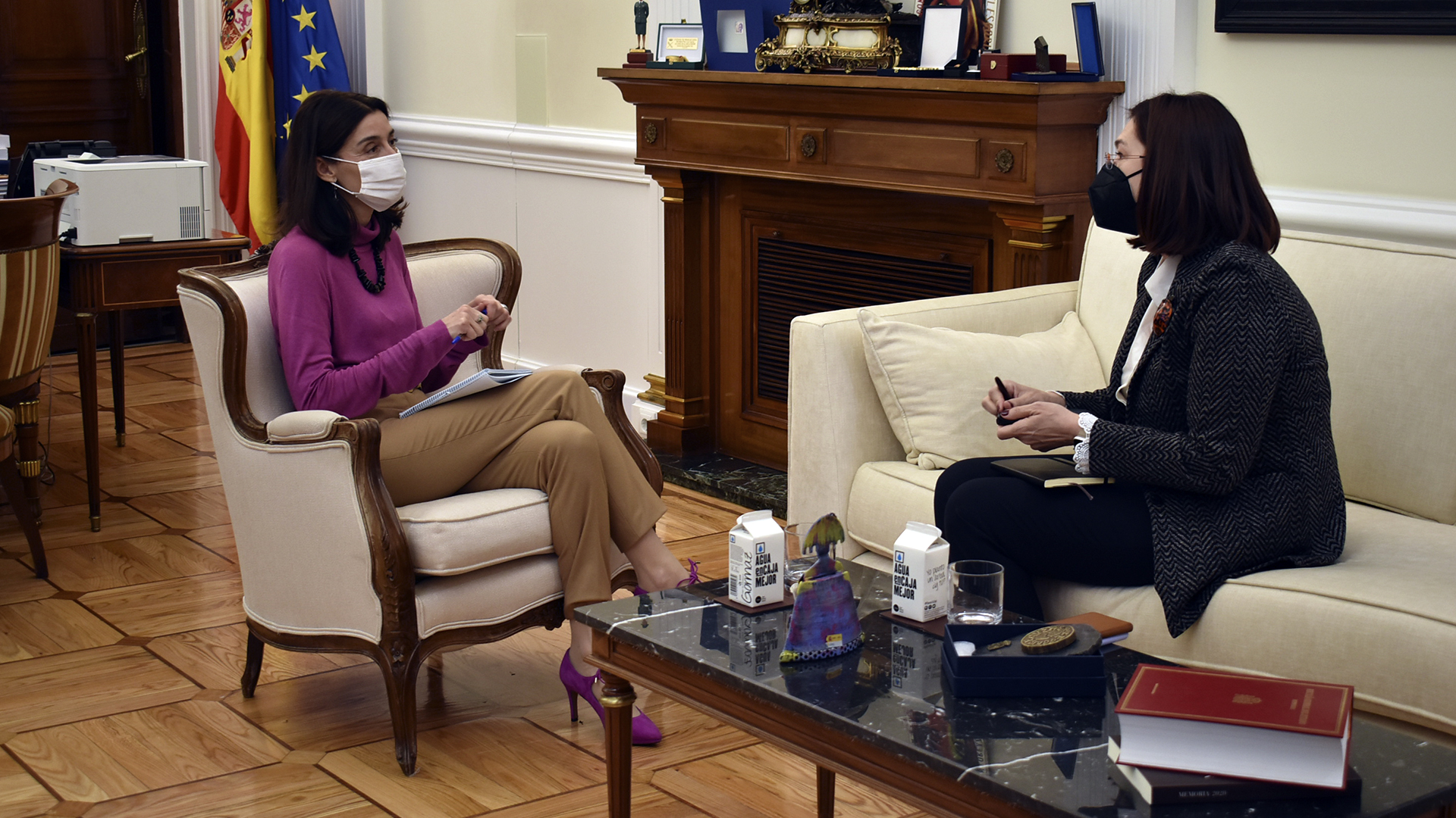 Reunión con la presidenta de la Comisión Nacional de los Mercados y la Competencia