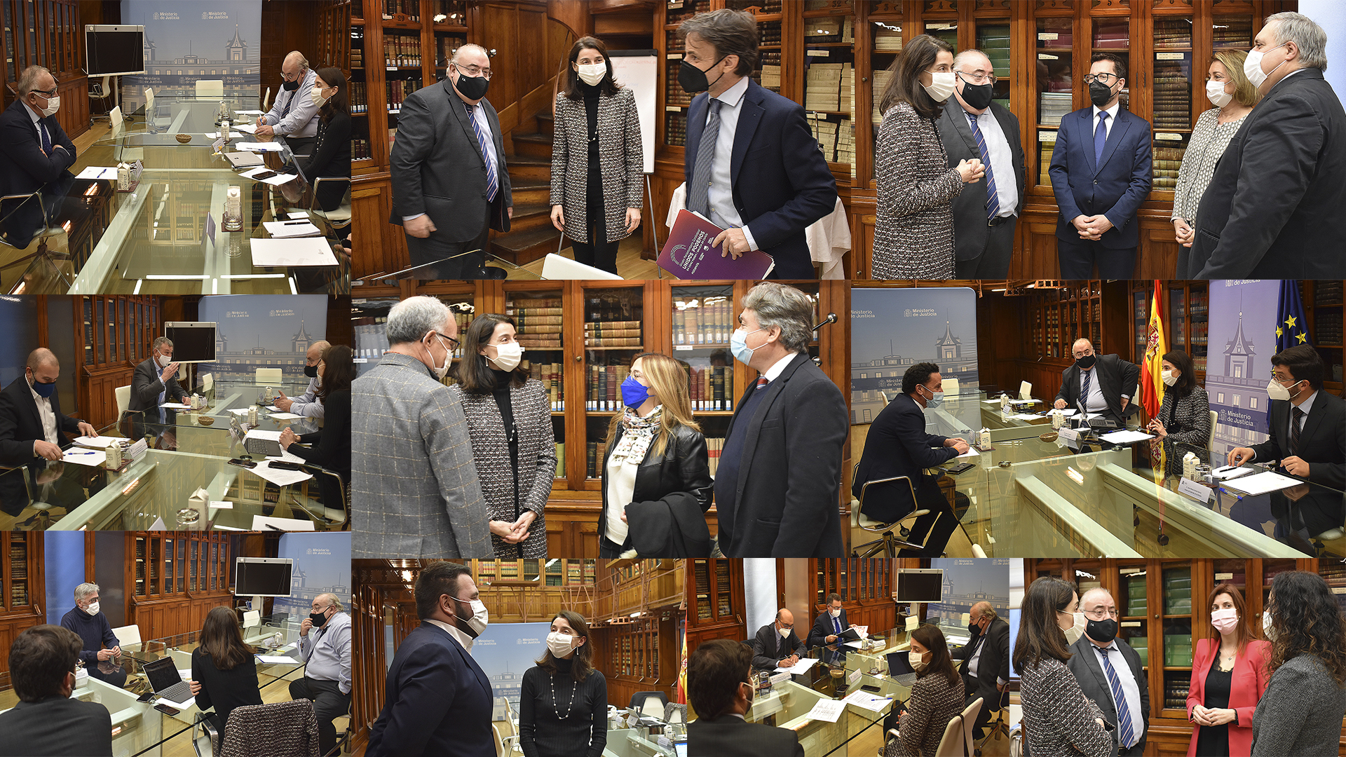 Reunión de Llop con los grupos parlamentarios