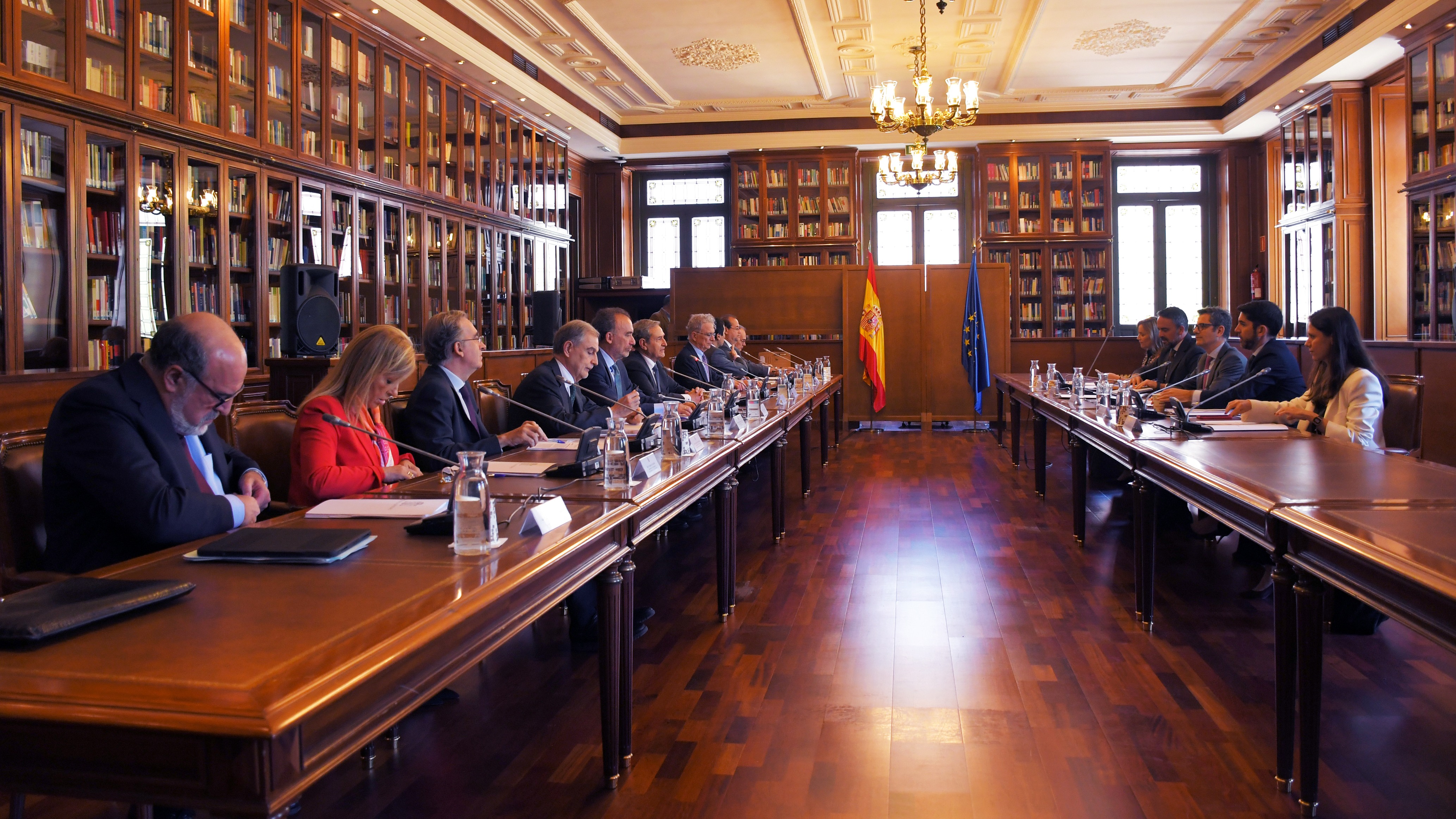 Reunión de Félix Bolaños con el Tribunal Supremo