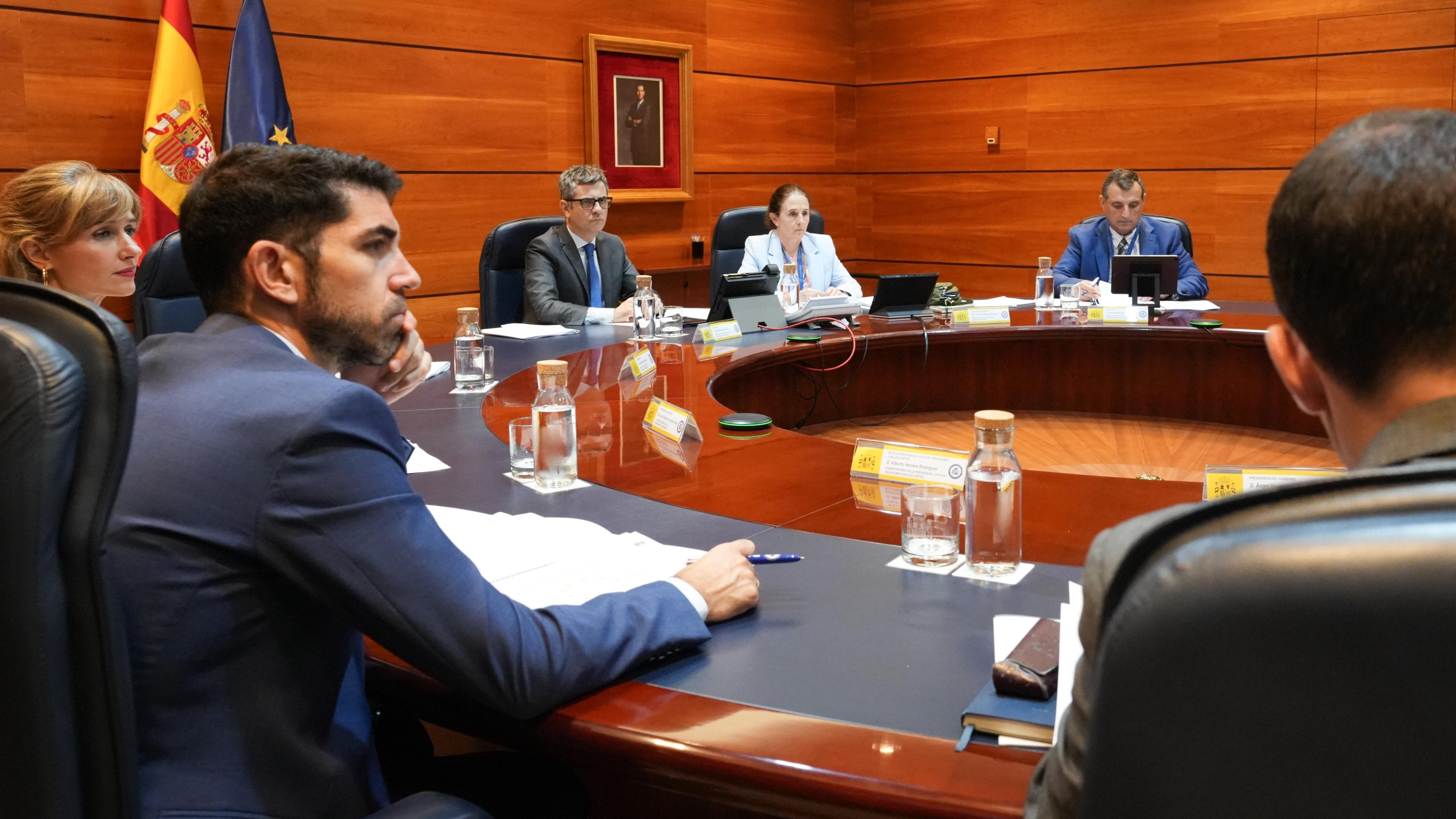 Imagen del artículo Félix Bolaños preside una nueva reunión del Comité de Situación