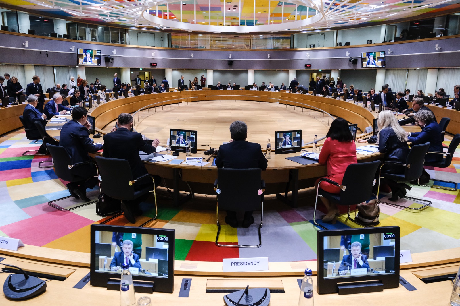 Reunión del Consejo JAI en Bruselas