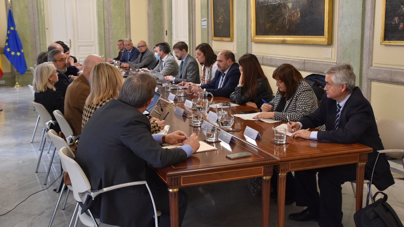 Reunión del SG de Justicia con secretarios de Gobierno