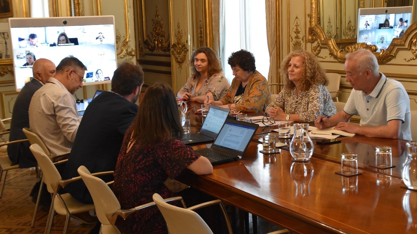 Reunión entre el Ministerio de Justicia y Cruz Roja Española