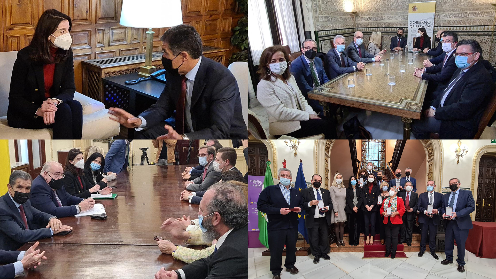 Viaje de la ministra Pilar Llop a Granada