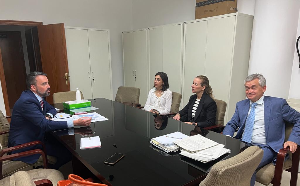 Visita de Manuel Olmedo a Ceuta