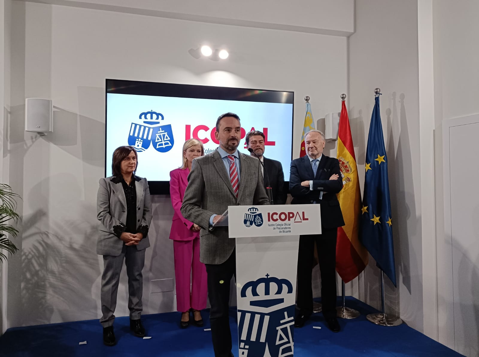 El secretario general de Justicia participa en la inauguración de la nueva sede de la procura de Alicante 