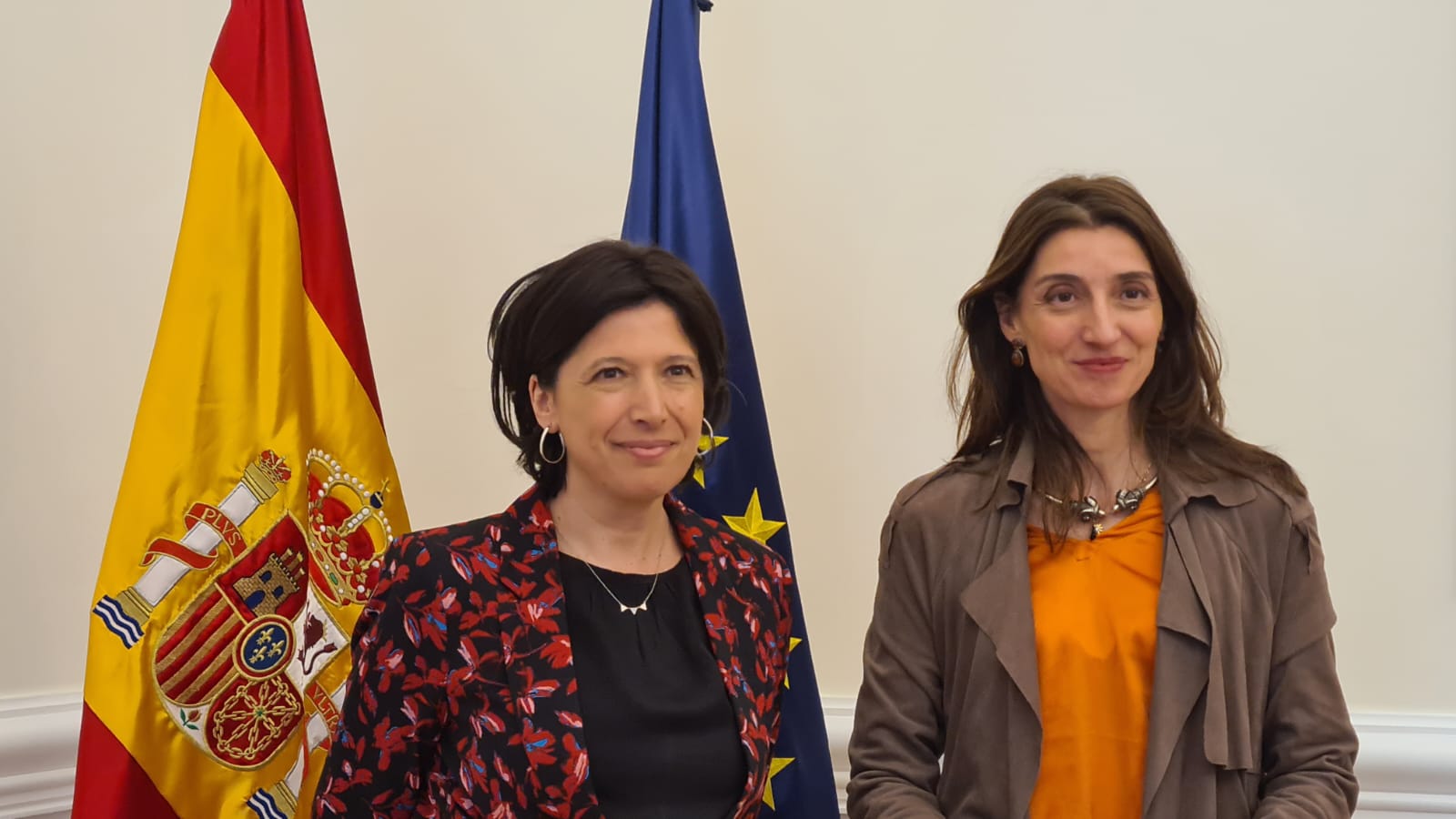 Pilar Llop se reúne con la directora general de Justicia y Consumidores de la Comisión Europea 