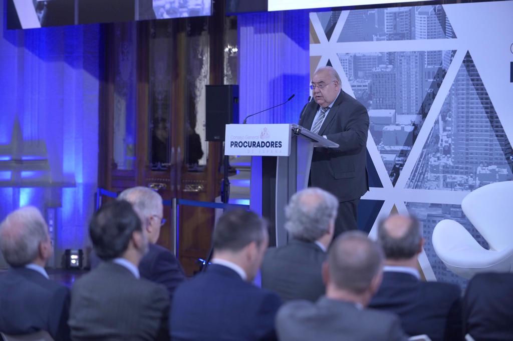 Tontxu Rodríguez pone en valor el papel de los procuradores para el derecho a la tutela judicial efectiva 