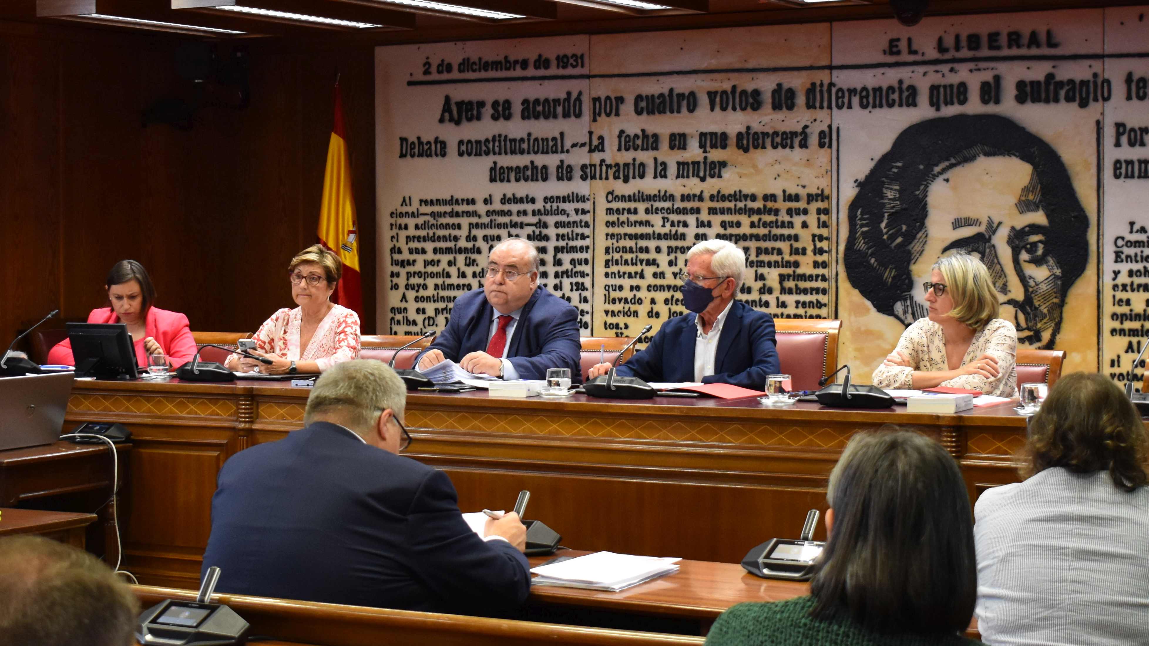 El SEJ durante su comparecencia en el Senado