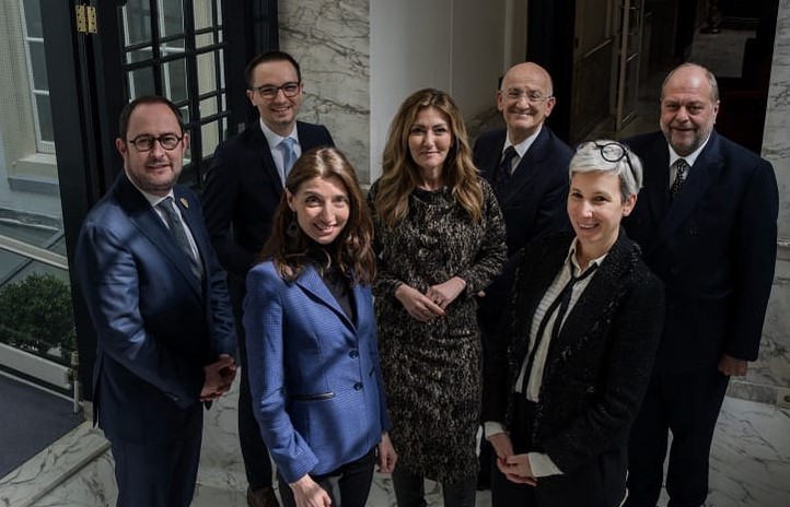 Pilar Llop en la XI reunión del Grupo Vendôme 
