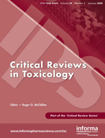 Critical Review in Toxicology.
