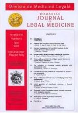 Romanian Journal of Legal Medicine